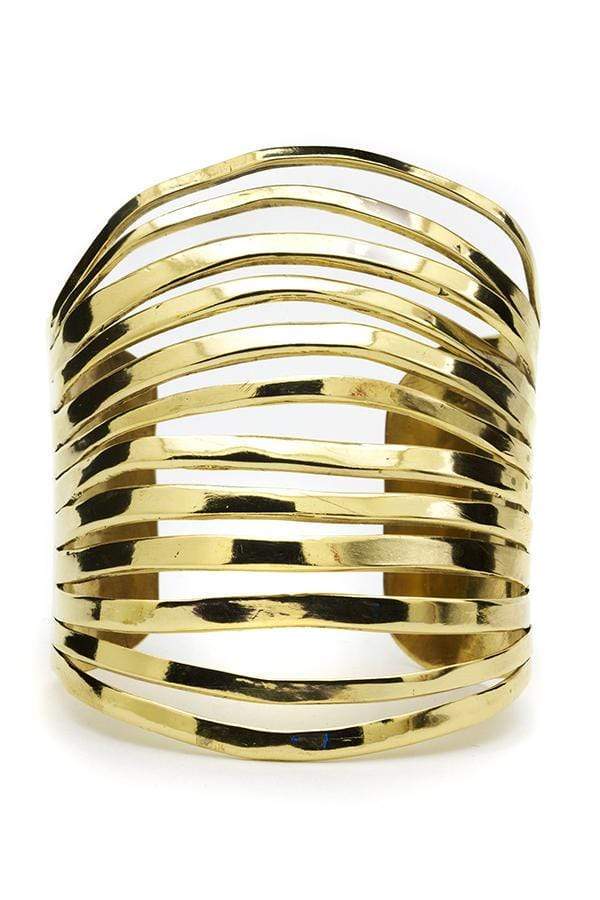 ARIANA BOUSSARD-REIFEL-Koba Cuff-BRASS