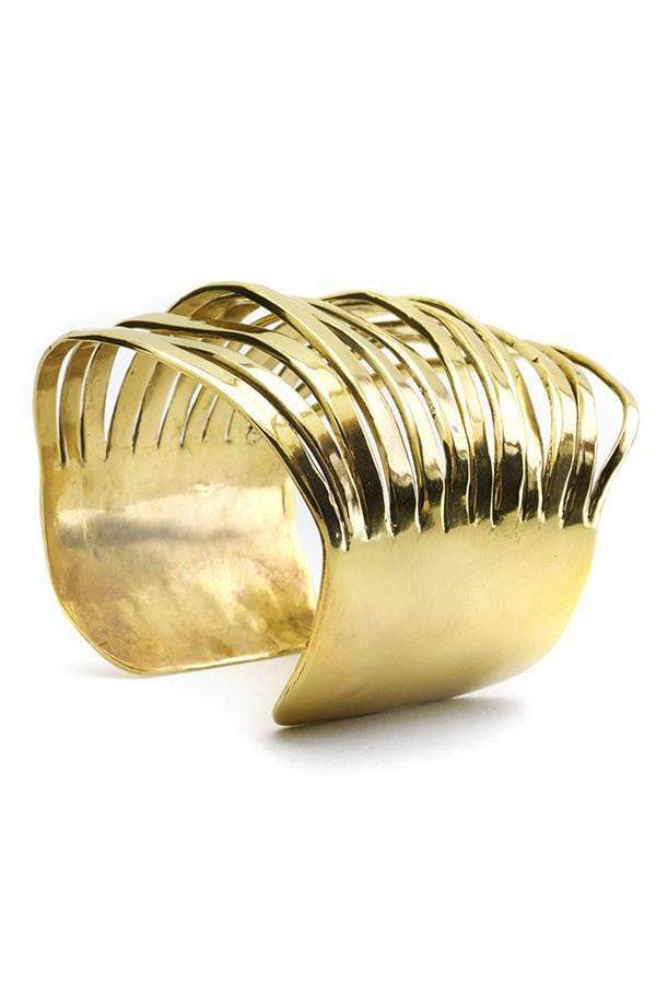 ARIANA BOUSSARD-REIFEL-Koba Cuff-BRASS
