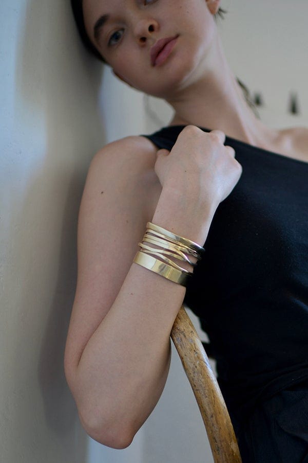 ARIANA BOUSSARD-REIFEL-Pele Cuff-BRASS