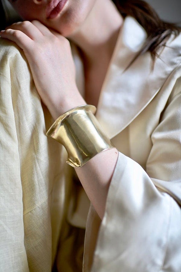 ARIANA BOUSSARD-REIFEL-Ares Cuff-BRASS