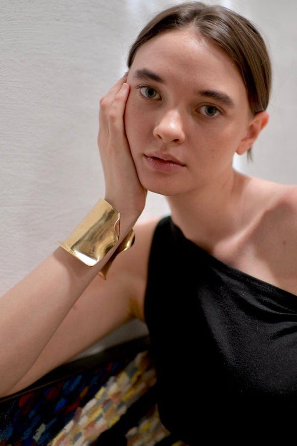 ARIANA BOUSSARD-REIFEL-Ares Cuff-BRASS