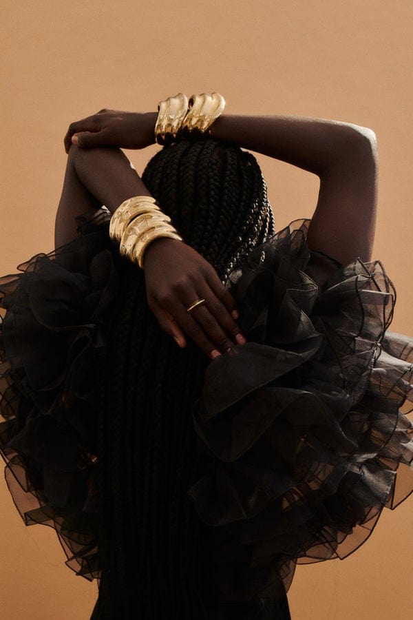 ARIANA BOUSSARD-REIFEL-Tidal Cuff-BRASS