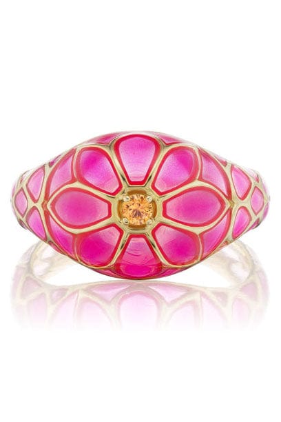 ARK-Pink Aura Lilita Ring-YELLOW GOLD