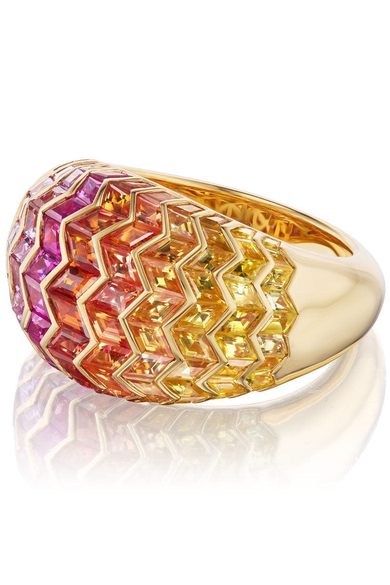 ARK-Sunrise Ring-YELLOW GOLD