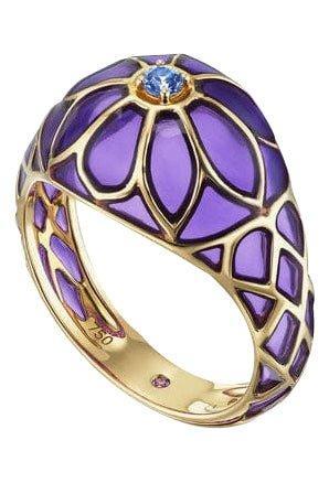 ARK-Violet Aura Lalita Ring-YELLOW GOLD