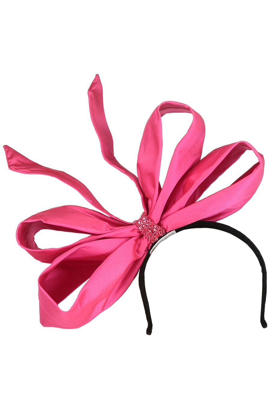 ARTURO RIOS-Oversized Bow Headband-PINK