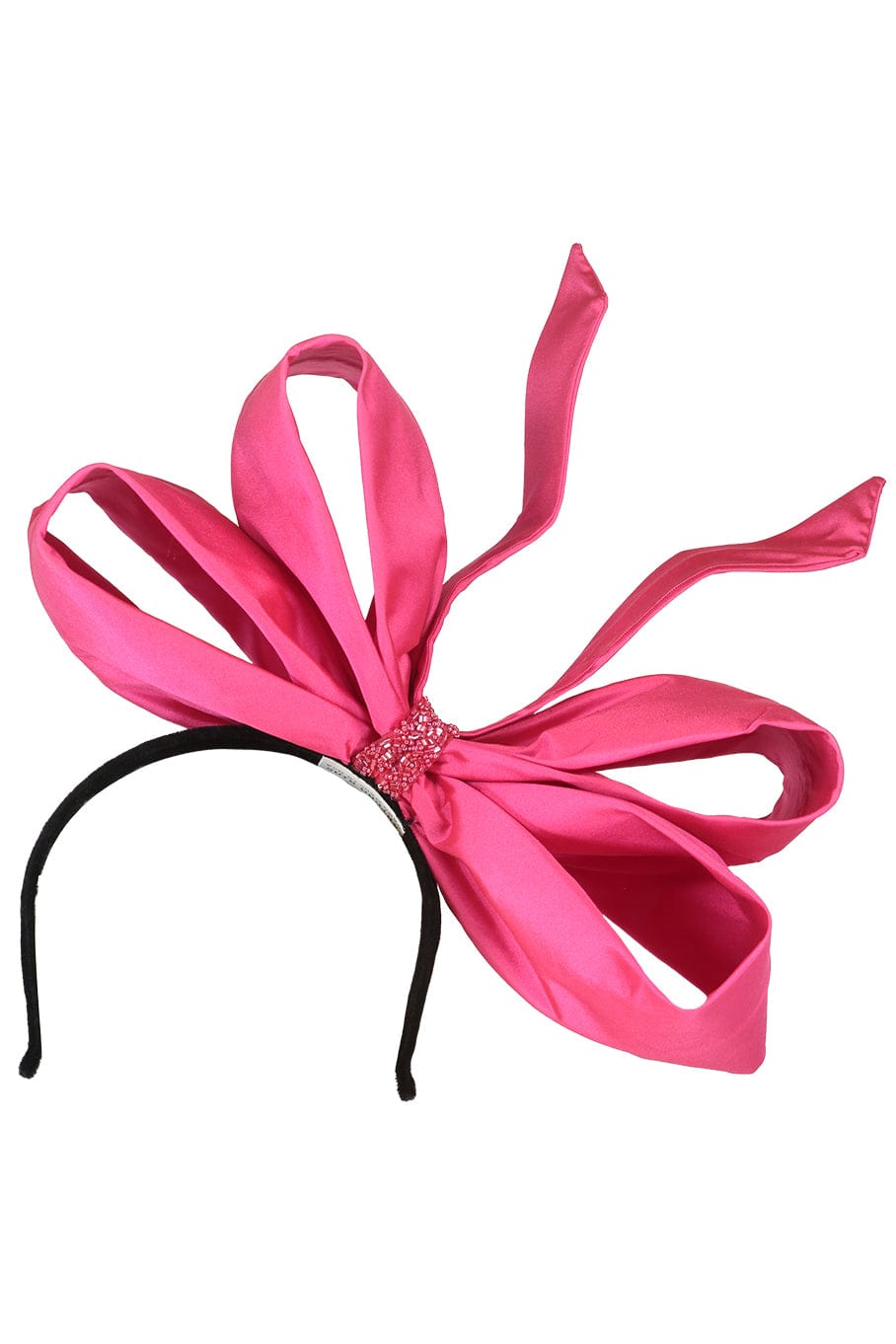 ARTURO RIOS-Oversized Bow Headband-PINK