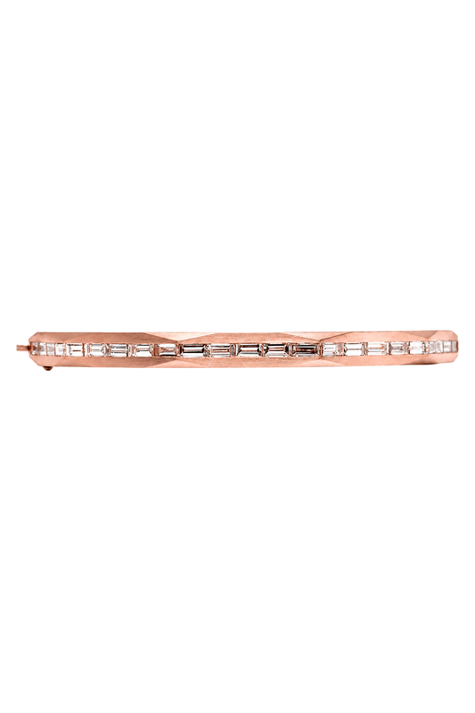 Brown Diamond Enigma Bangle Bracelet