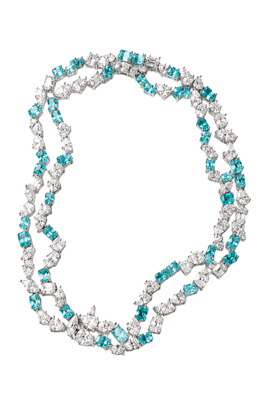 Diamond Paraiba Tourmaline Bracelet