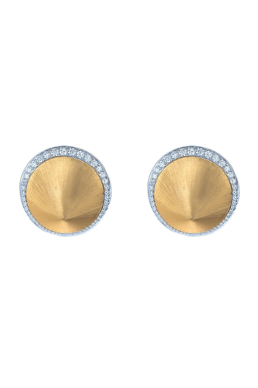 ARUNASHI-The Tacoma Museum Of Glass Earrings-YELLOW GOLD