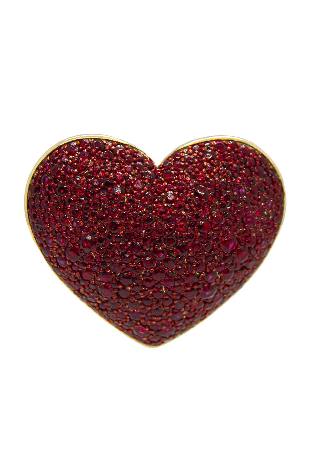 Ruby Heart Bag Charm-ROSE GOLD-JEWELRYFINE JEWELMISC-ASHNA MEHTA
