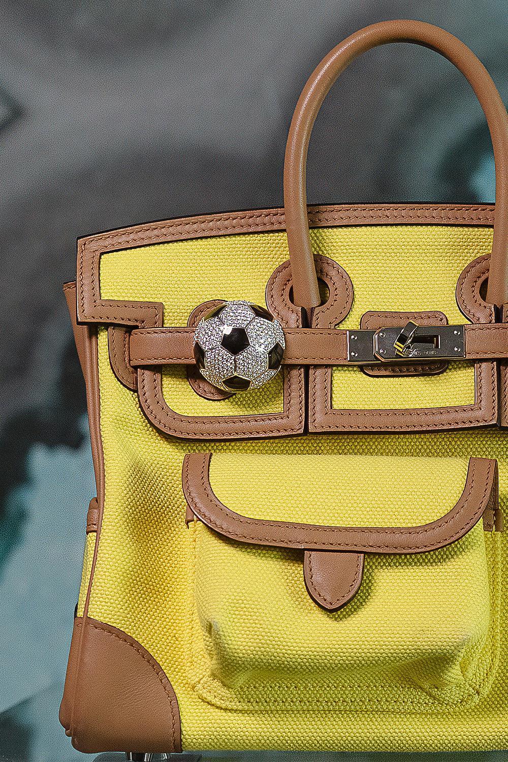 Diamond Soccer Ball Bag Charm-WHITE GOLD-JEWELRYFINE JEWELMISC-ASHNA MEHTA