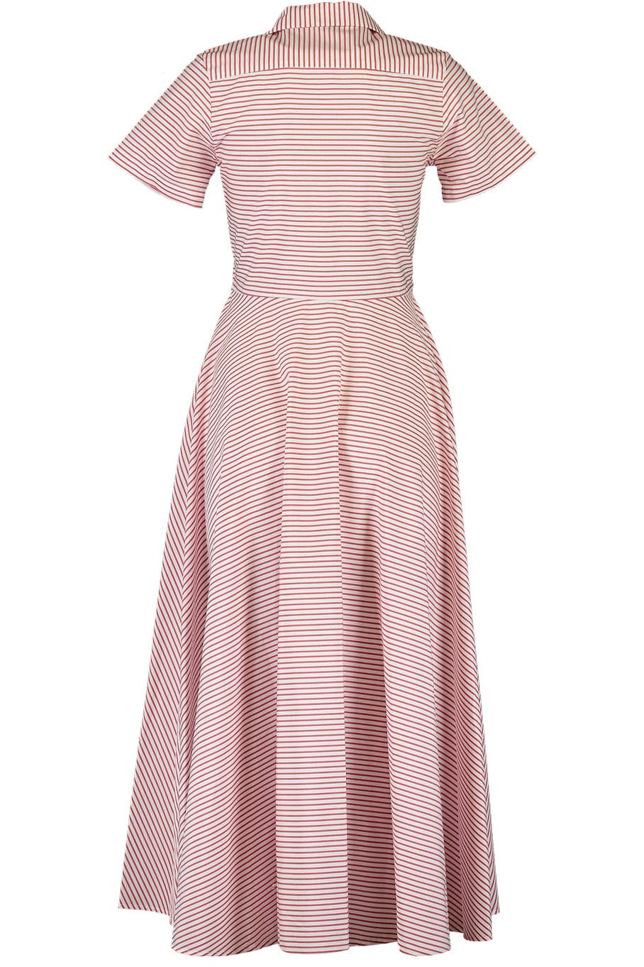 ASPESI-Long Dress With Stripes-