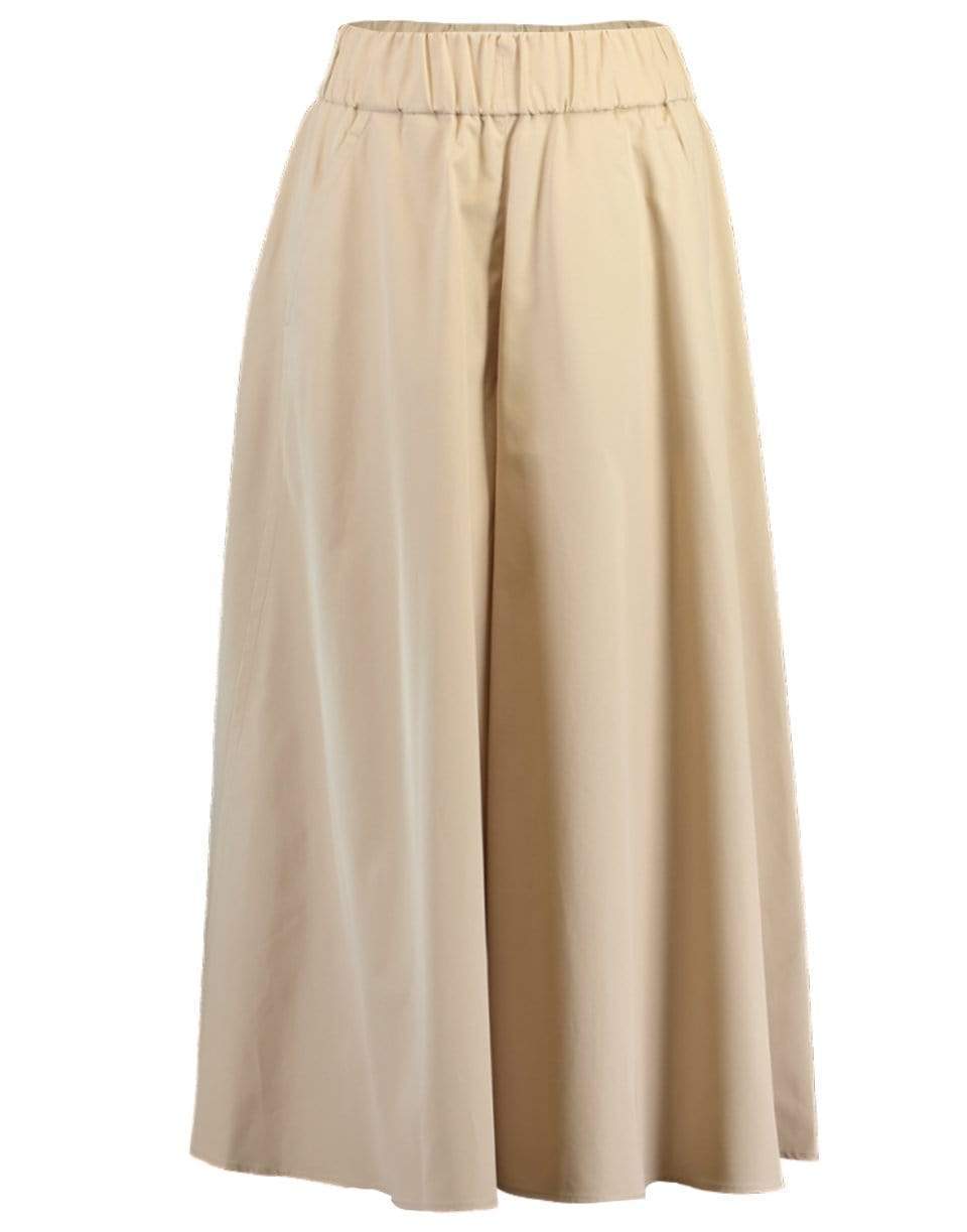ASPESI-Cotton Poplin Skirt Pants-