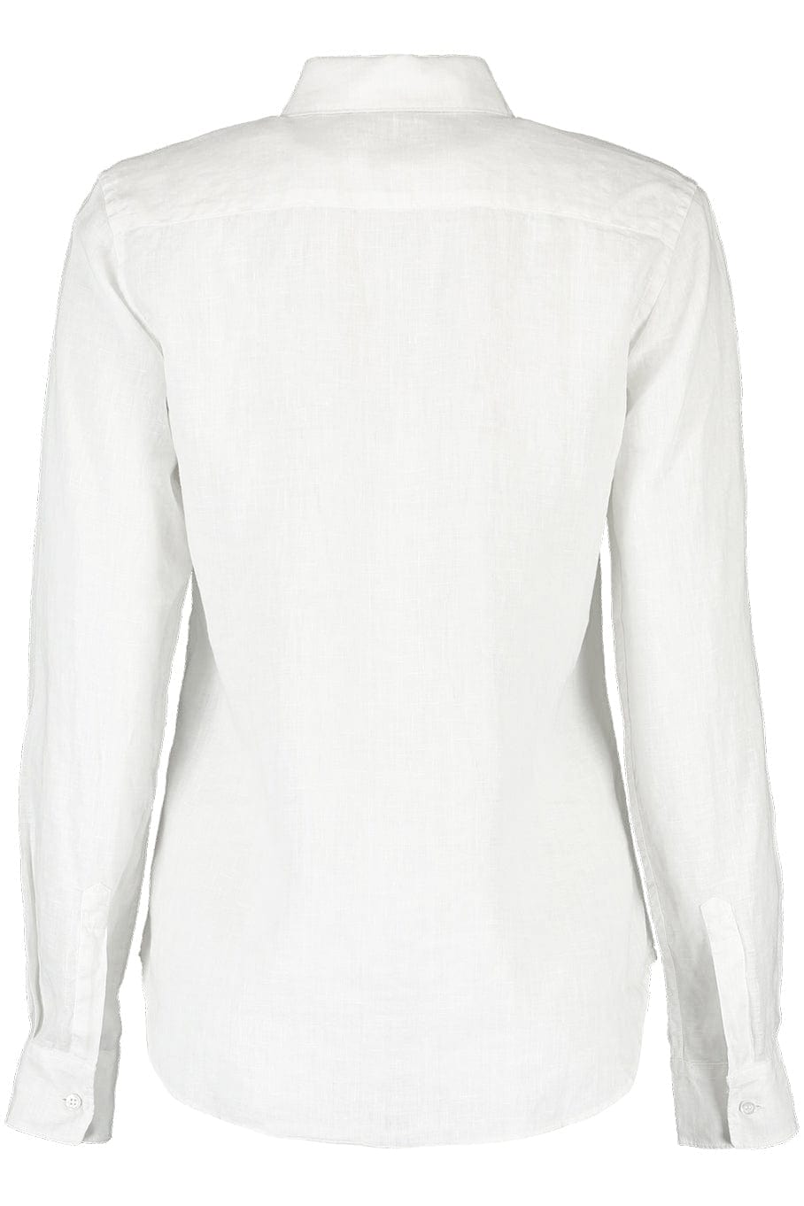 ASPESI-Long Sleeve Linen Blouse - Cream-