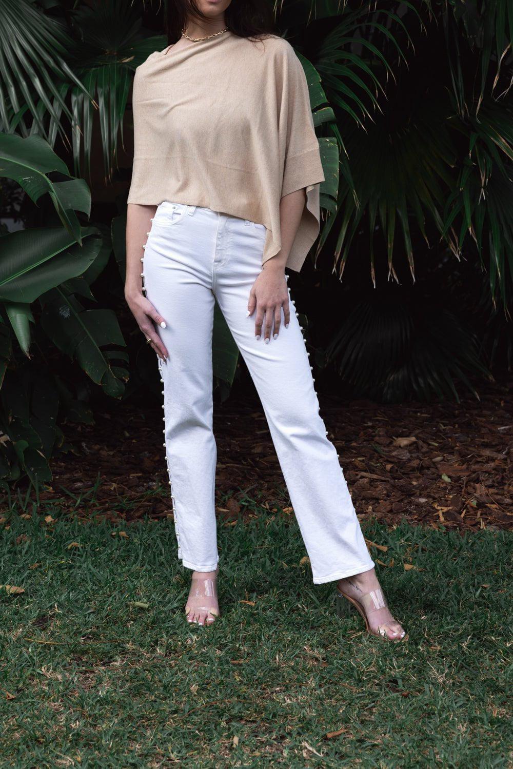 ASPESI-Poncho - Natural-NATURAL