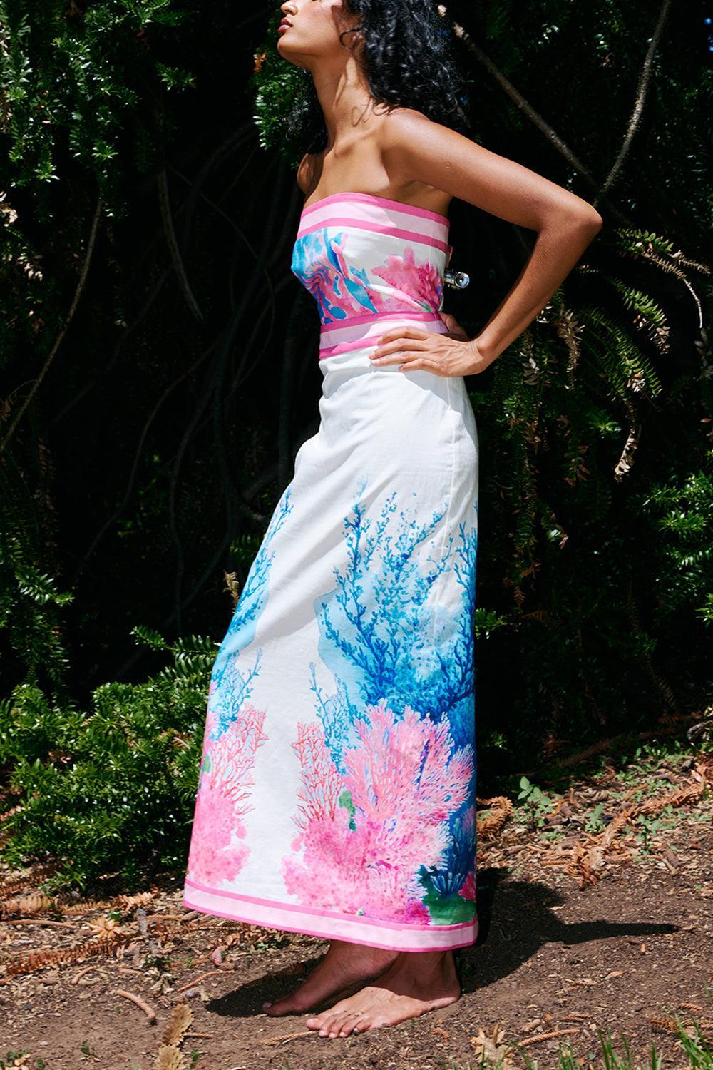 Celia Dress-ANTQCORL-2-CLOTHINGDRESSCASUAL-ASTON STUDIO