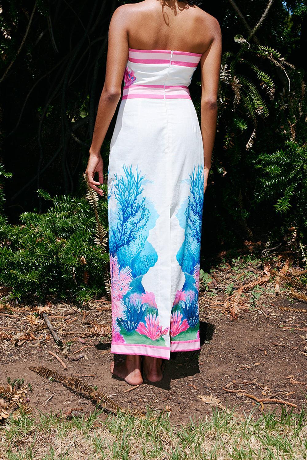 Celia Dress-ANTQCORL-2-CLOTHINGDRESSCASUAL-ASTON STUDIO