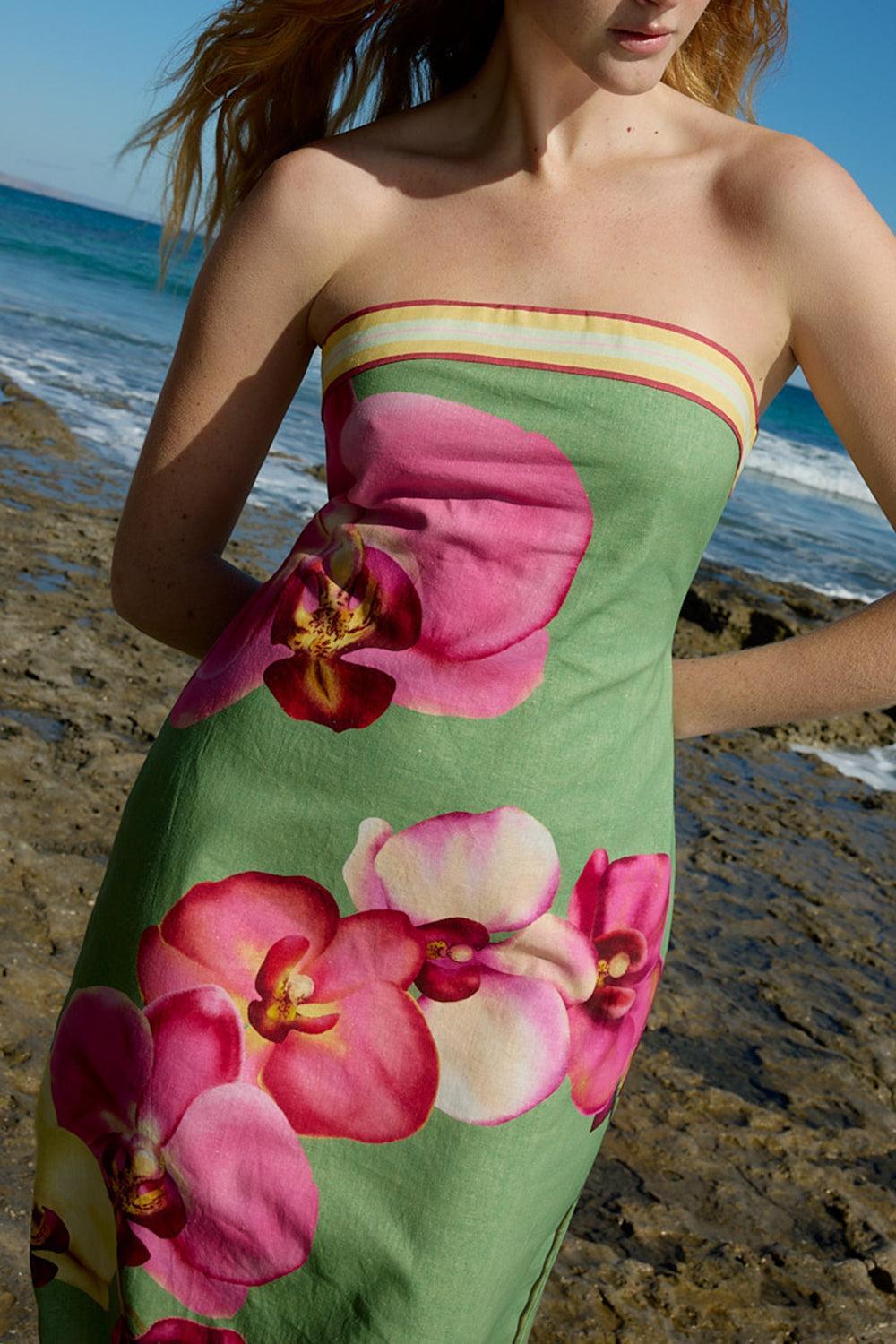 Maeve Midi Dress-MDWPHALA-2-CLOTHINGDRESSCASUAL-ASTON STUDIO