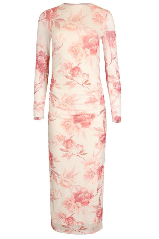 Ezli Long Dress-PINK-4-CLOTHINGDRESSCASUAL-ASTON STUDIO
