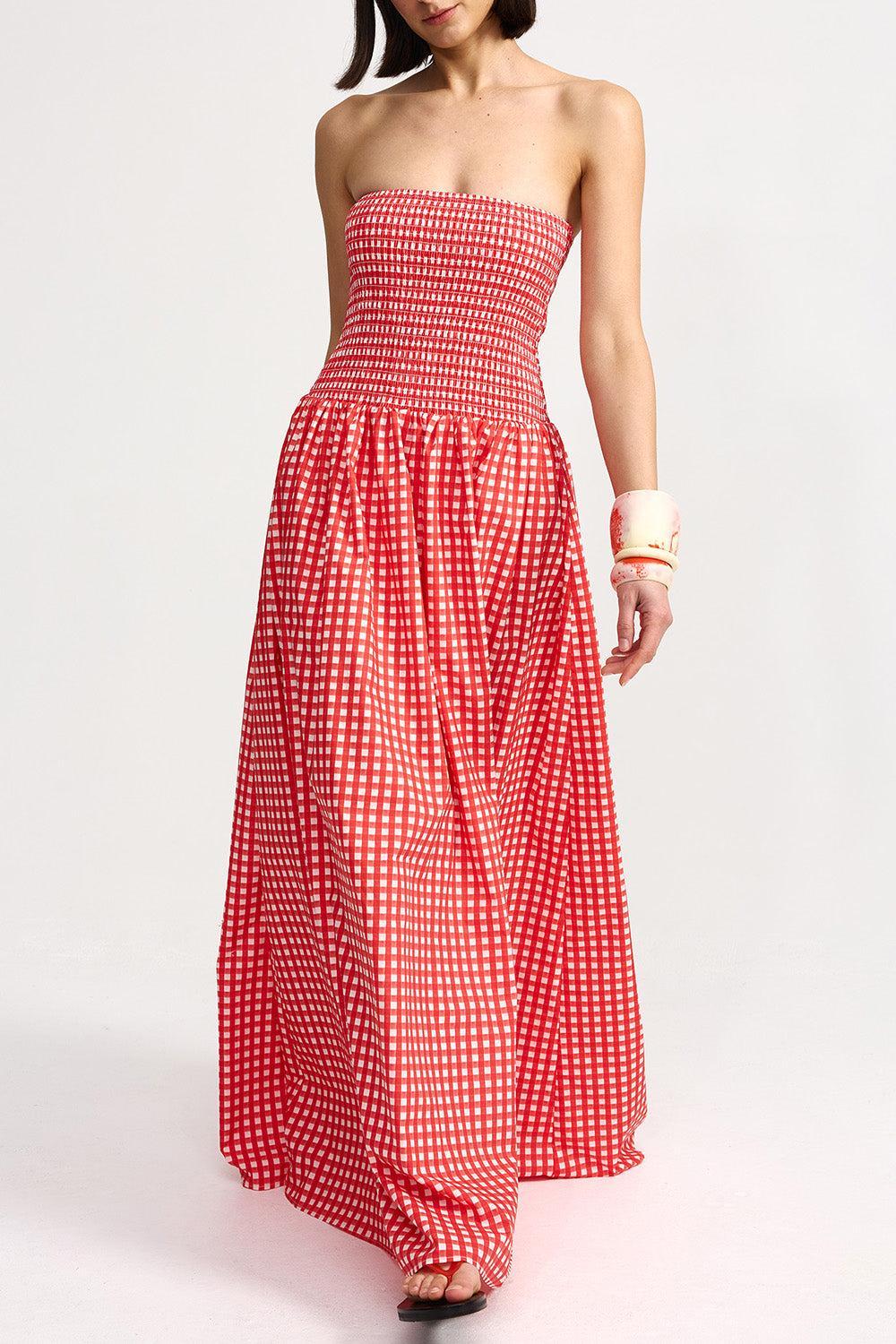 Layla Dress-RED-2-CLOTHINGDRESSCASUAL-ASTON STUDIO