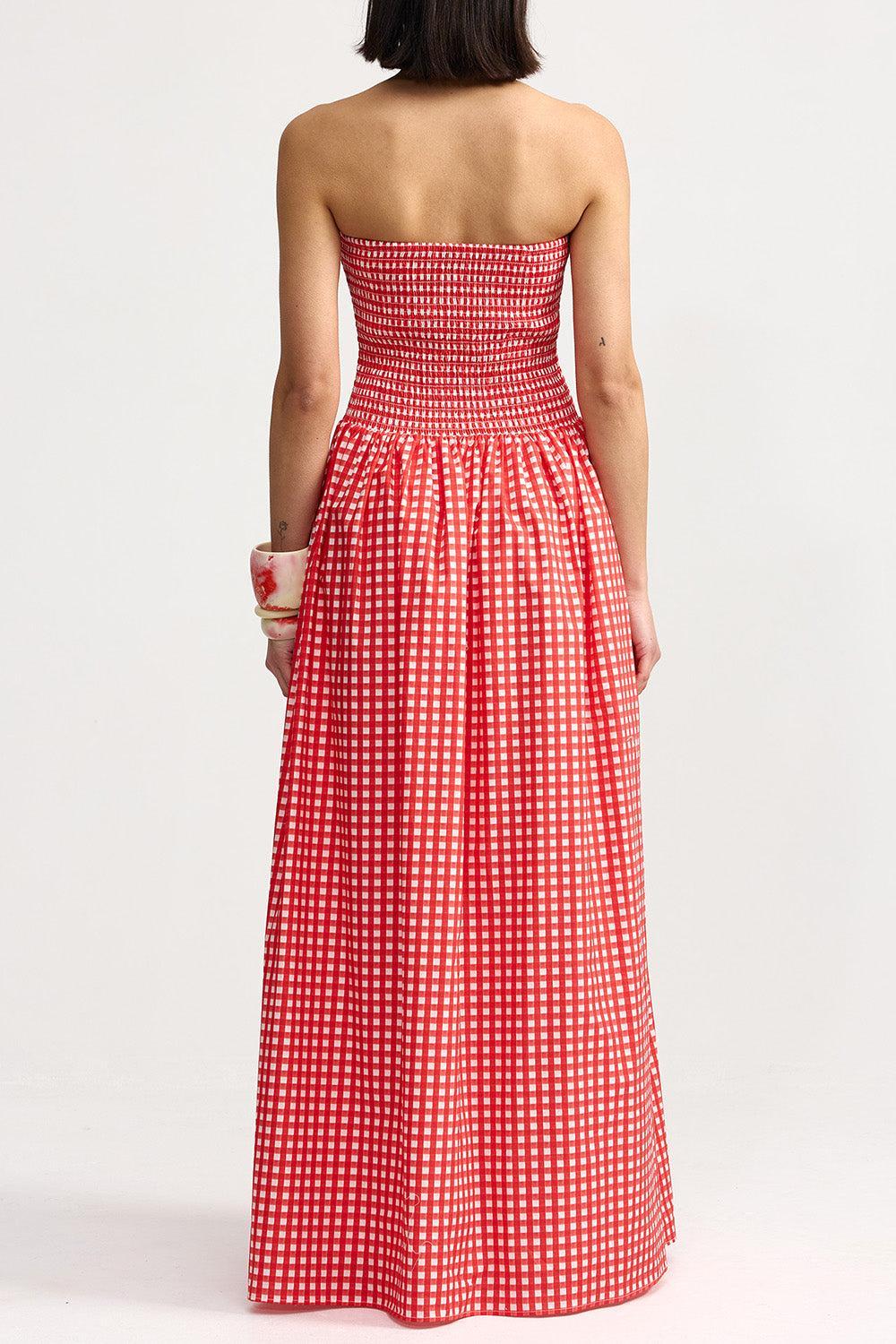 Layla Dress-RED-2-CLOTHINGDRESSCASUAL-ASTON STUDIO