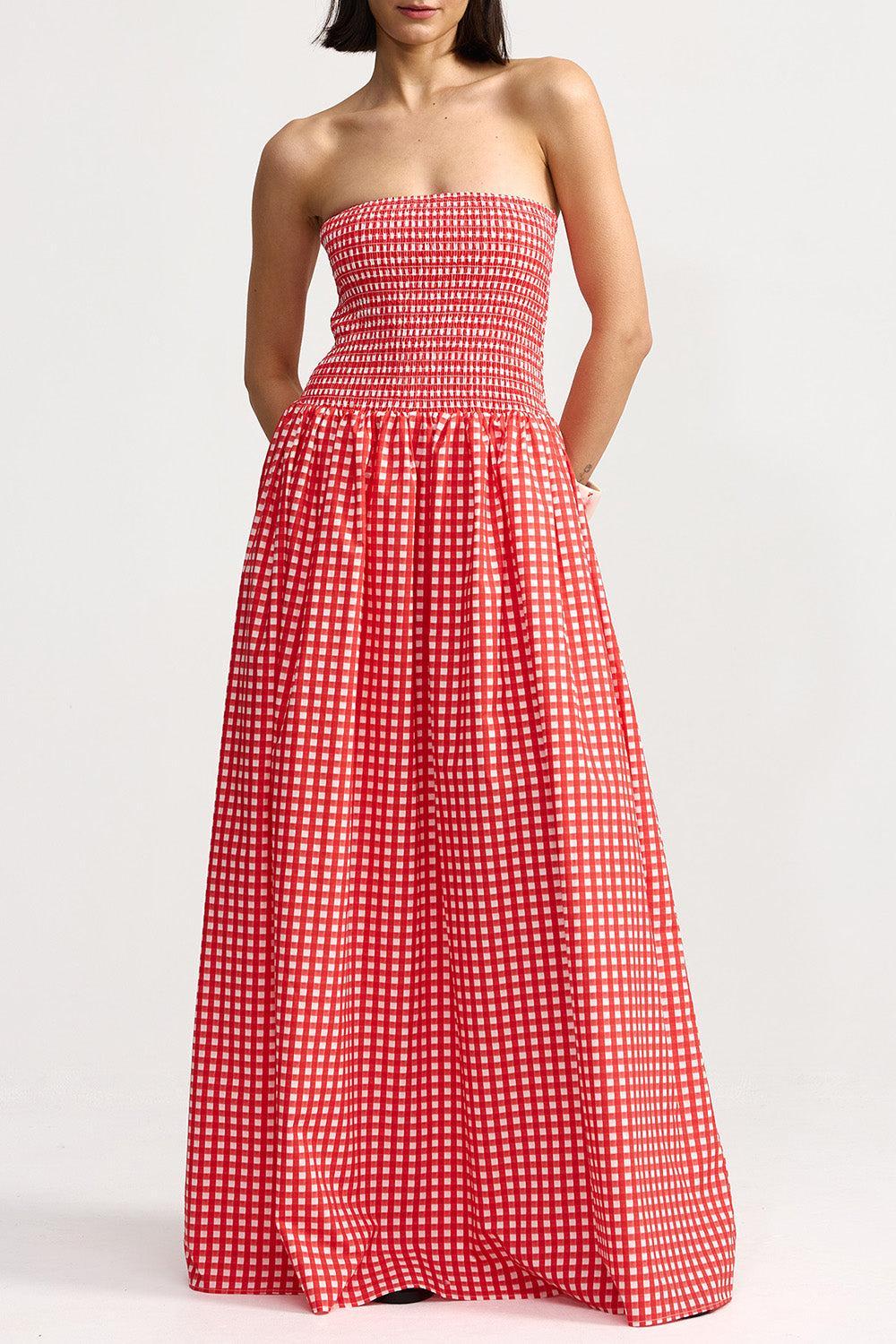 Layla Dress-RED-2-CLOTHINGDRESSCASUAL-ASTON STUDIO