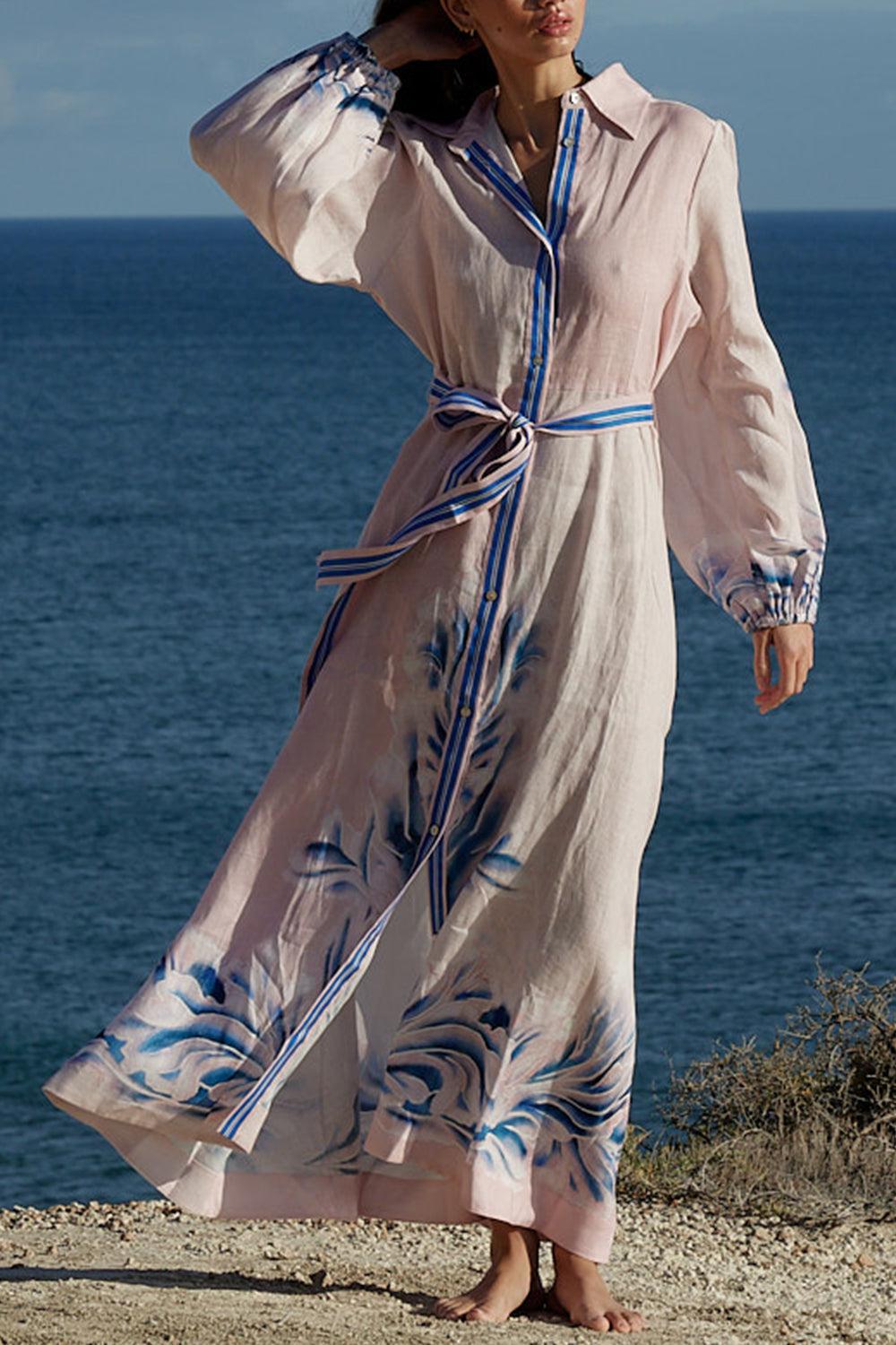 LUCILLE MIDI DRESS-SEASHICE-2-CLOTHINGDRESSCASUAL-ASTON STUDIO