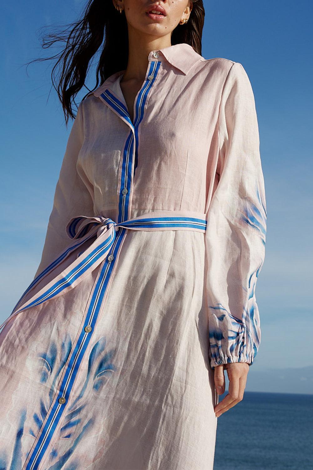 LUCILLE MIDI DRESS-SEASHICE-2-CLOTHINGDRESSCASUAL-ASTON STUDIO