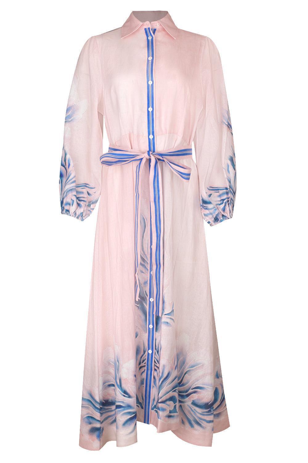LUCILLE MIDI DRESS-SEASHICE-2-CLOTHINGDRESSCASUAL-ASTON STUDIO