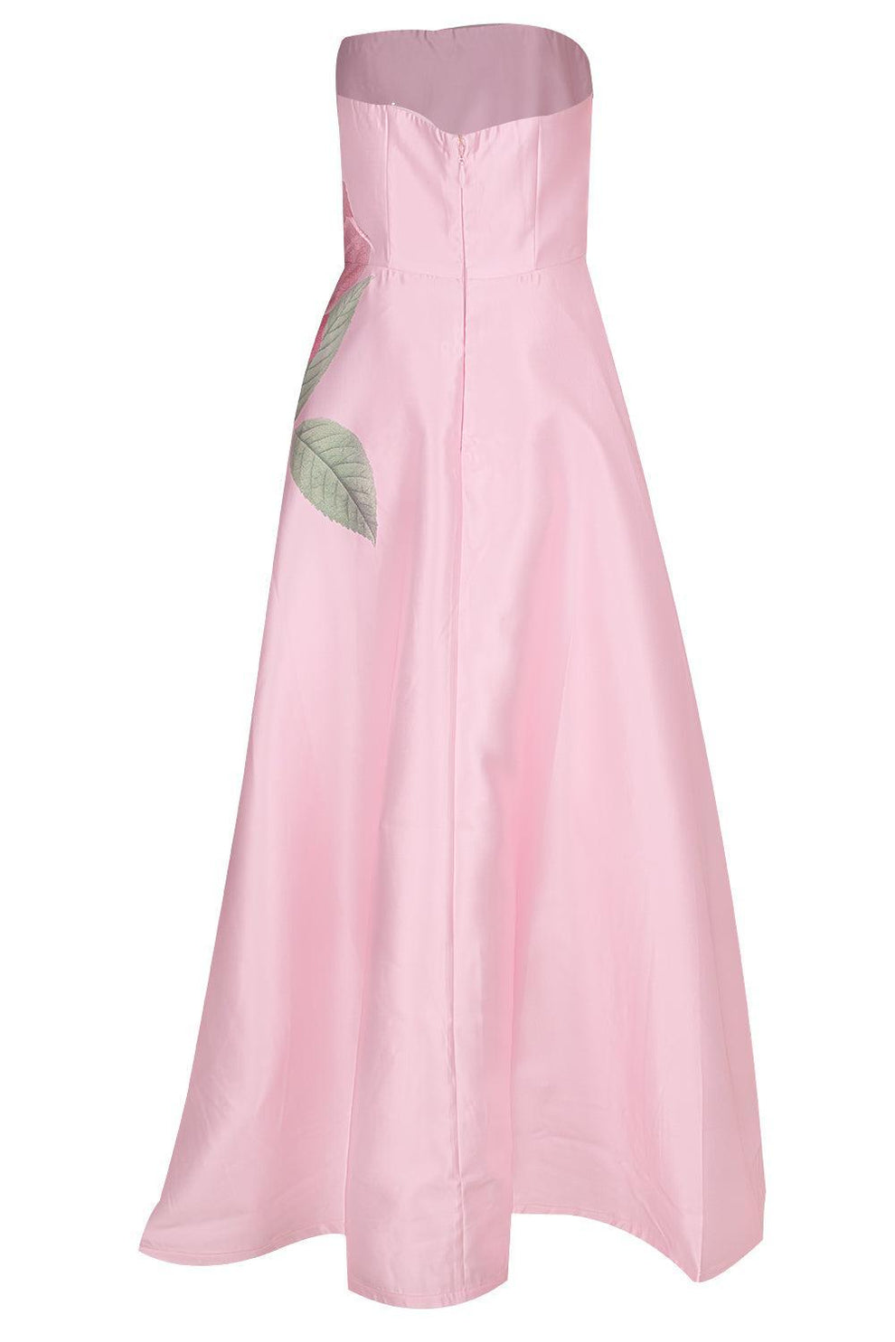 aston studio audrey strapless floral taffeta maxi dress Audrey Dress