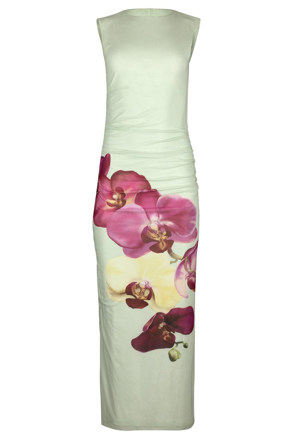 ariel midi dress Aston Studio Ariel Floral Midi Dress