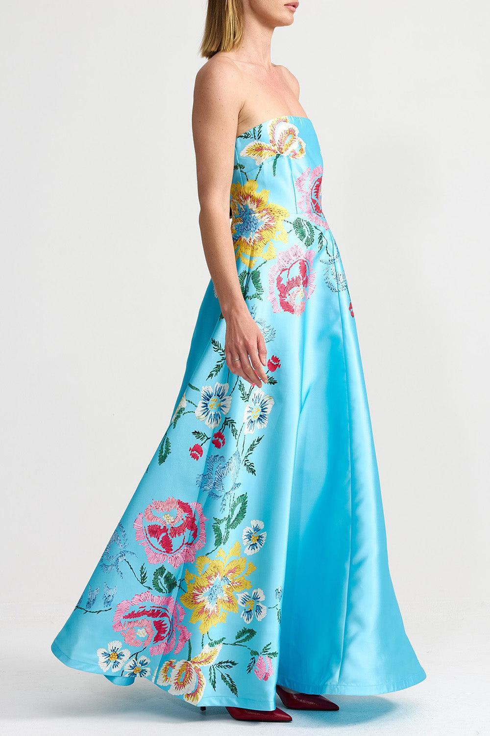 Audrey Gown-BLUE-2-CLOTHINGDRESSGOWN-ASTON STUDIO