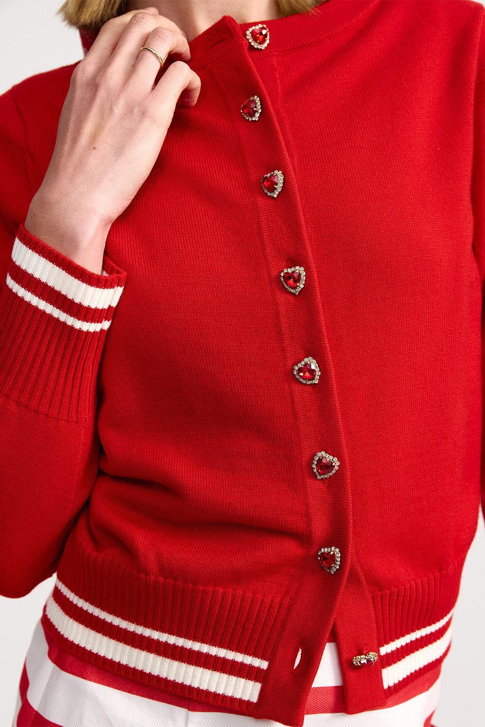 Leonara Cardigan-RED-2-CLOTHINGTOPCARDIGAN-ASTON STUDIO