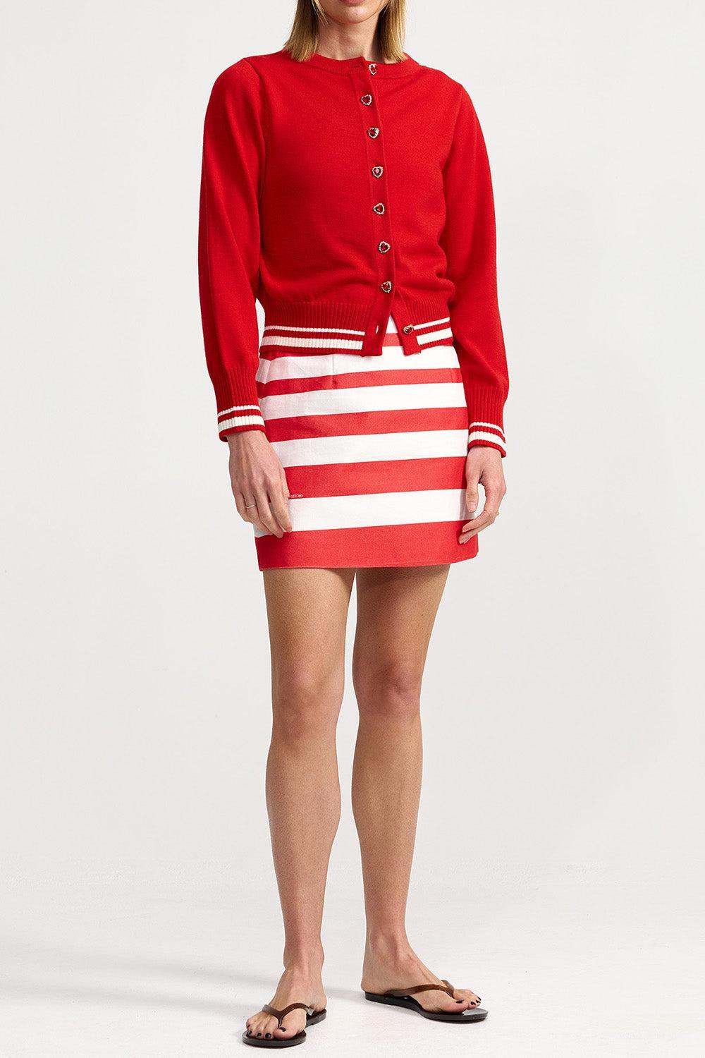 Leonara Cardigan-RED-2-CLOTHINGTOPCARDIGAN-ASTON STUDIO