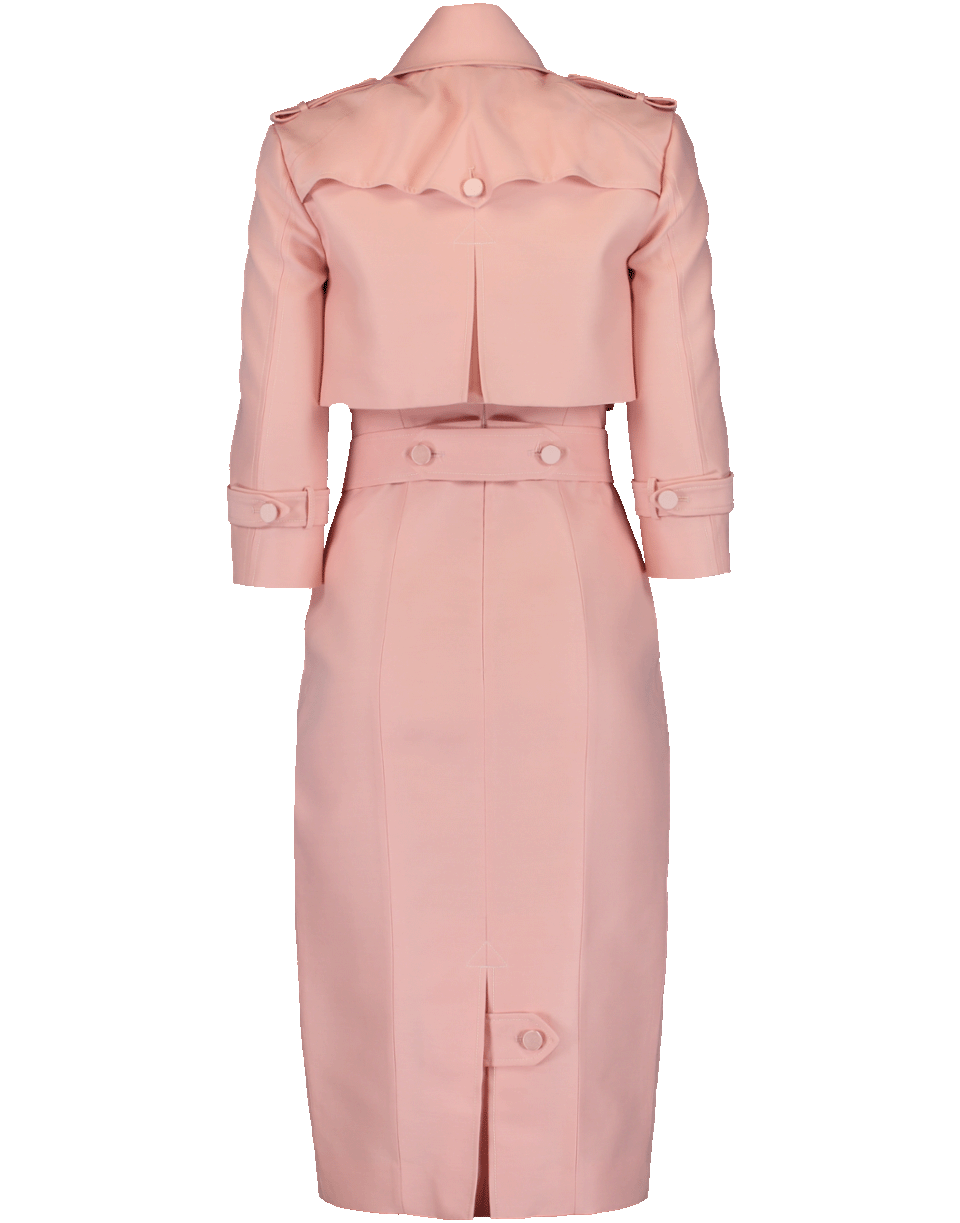 ATELIER HERVE PIERRE-Double Breasted Dress With Cropped Jacket-