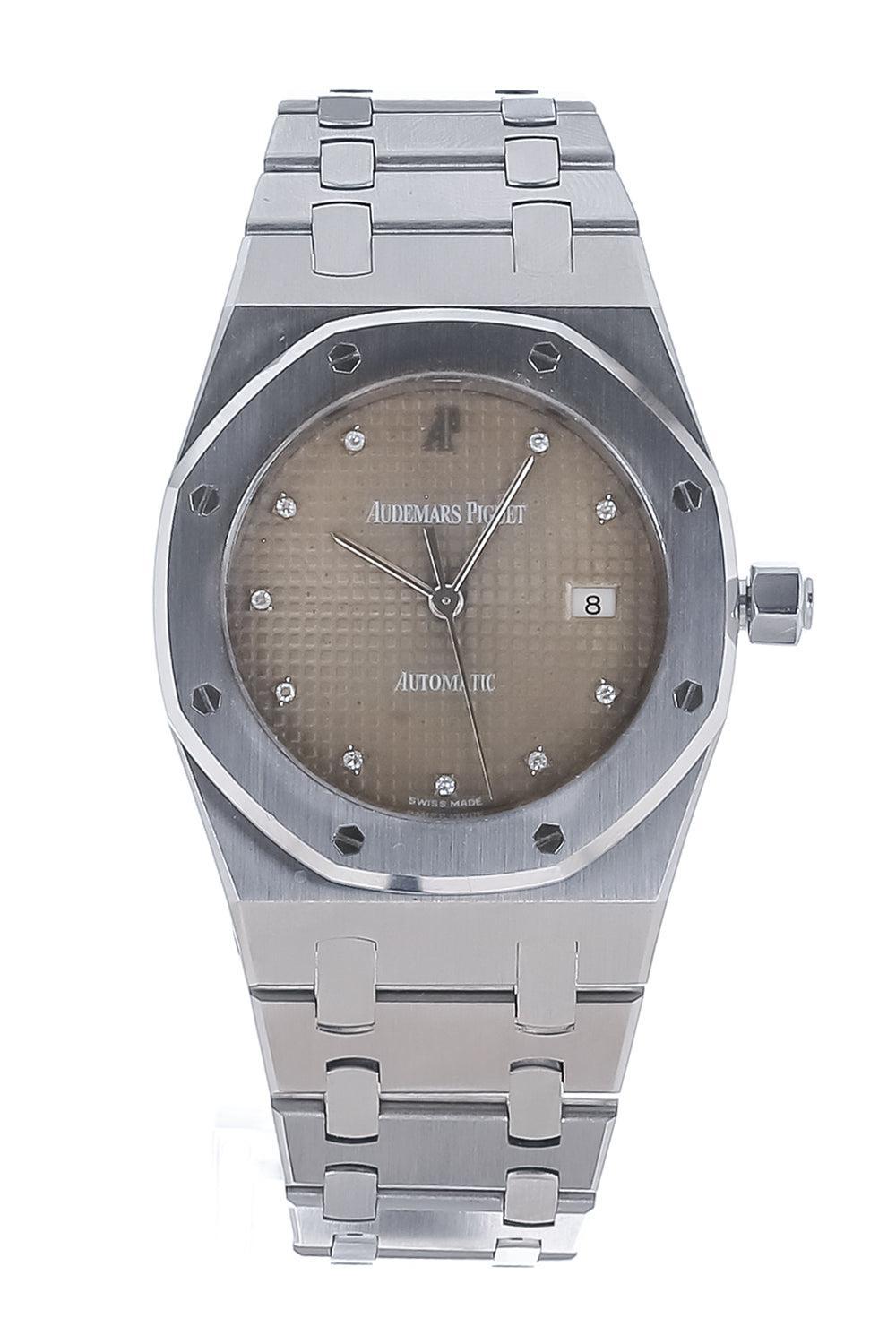 Royal Oak Watch-SILVER-33MM-JEWELRYFINE JEWELWATCH-AUDEMARS PIGUET