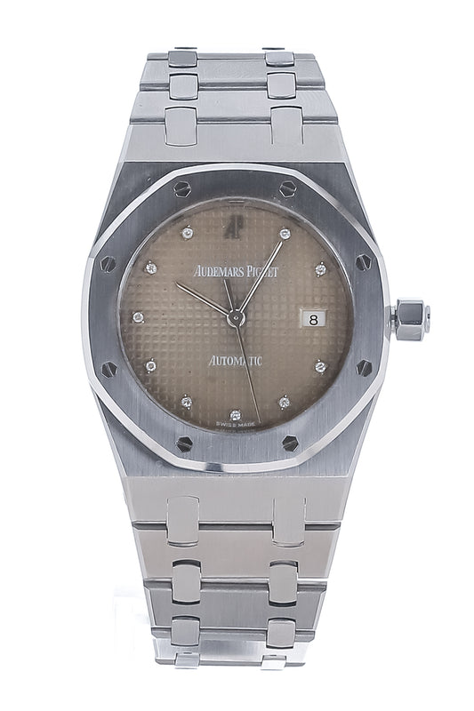 Royal Oak Watch-SILVER-33MM-JEWELRYFINE JEWELWATCH-AUDEMARS PIGUET