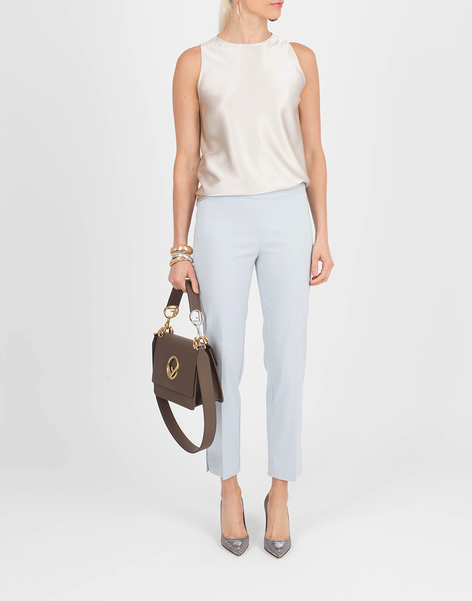 AVENUE MONTAIGNE-Side Slit Pant-