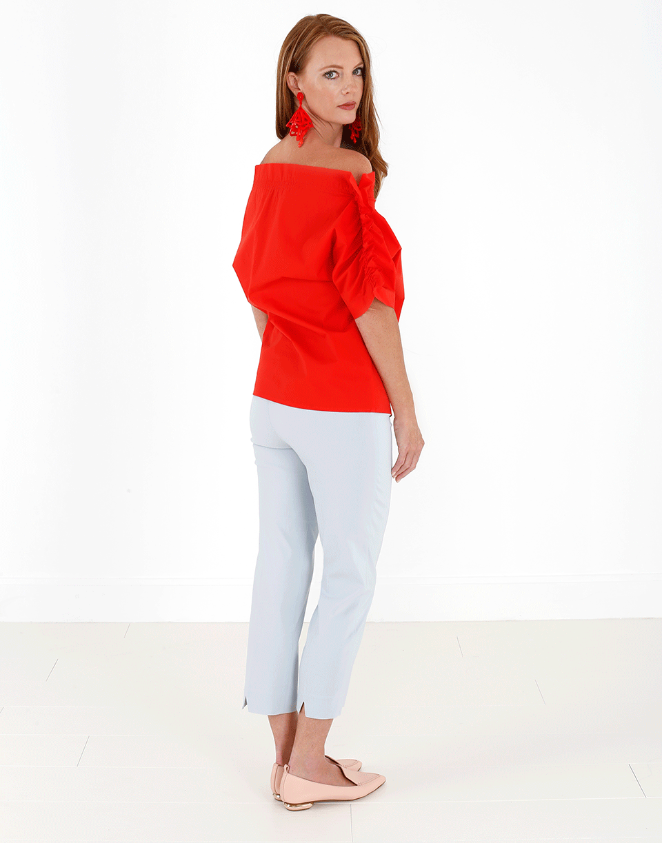 AVENUE MONTAIGNE-Milan Pull-On Cropped Pant-