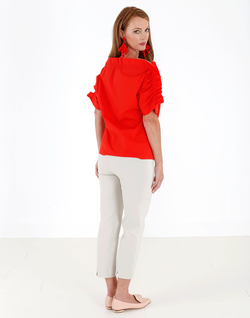 AVENUE MONTAIGNE-Milan Pull-On Cropped Pant-
