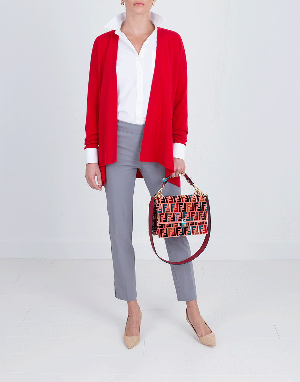 AVENUE MONTAIGNE-Milan Pull-On Cropped Pant-
