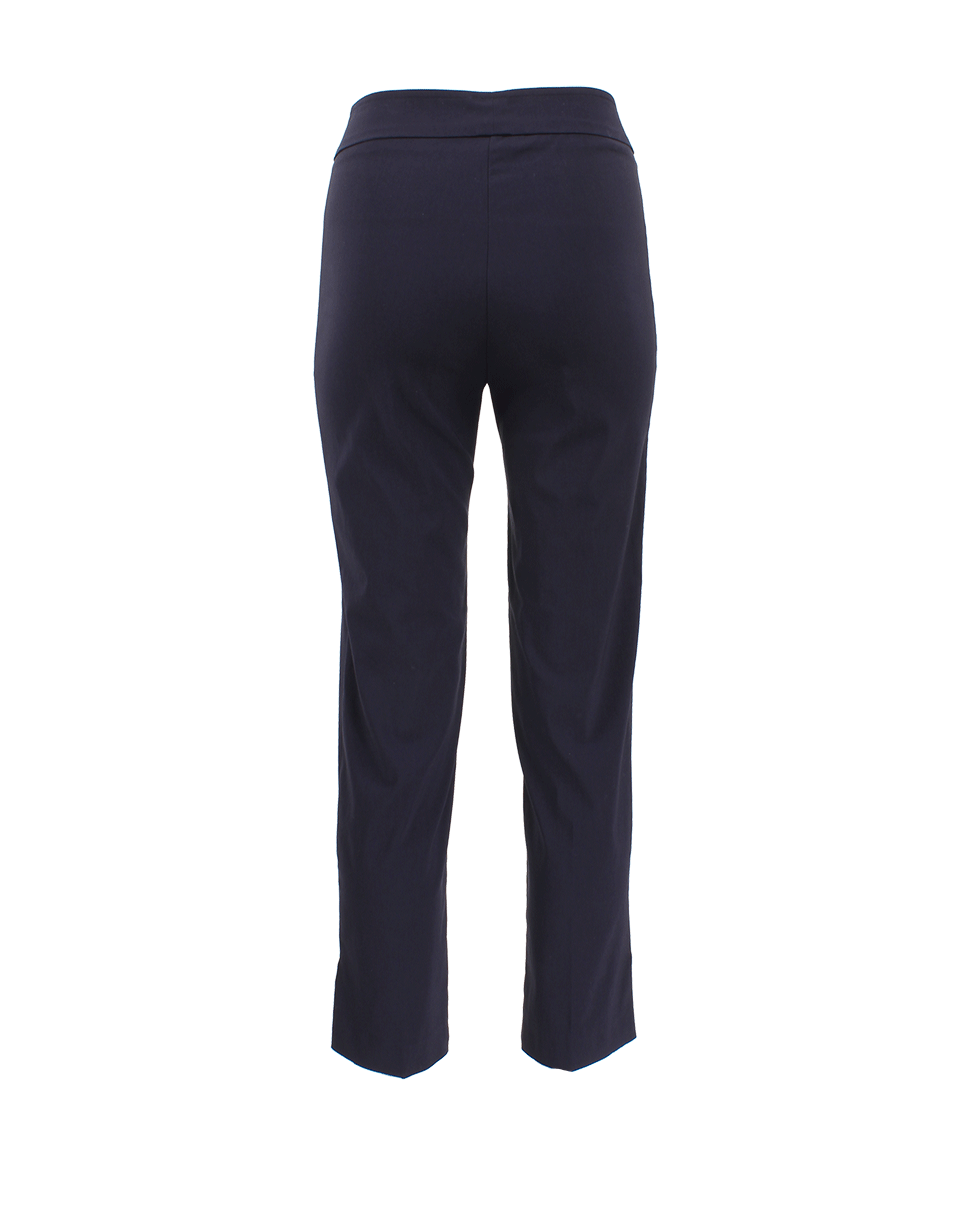 AVENUE MONTAIGNE-Venezia Pull-On Ankle Slit Pant-