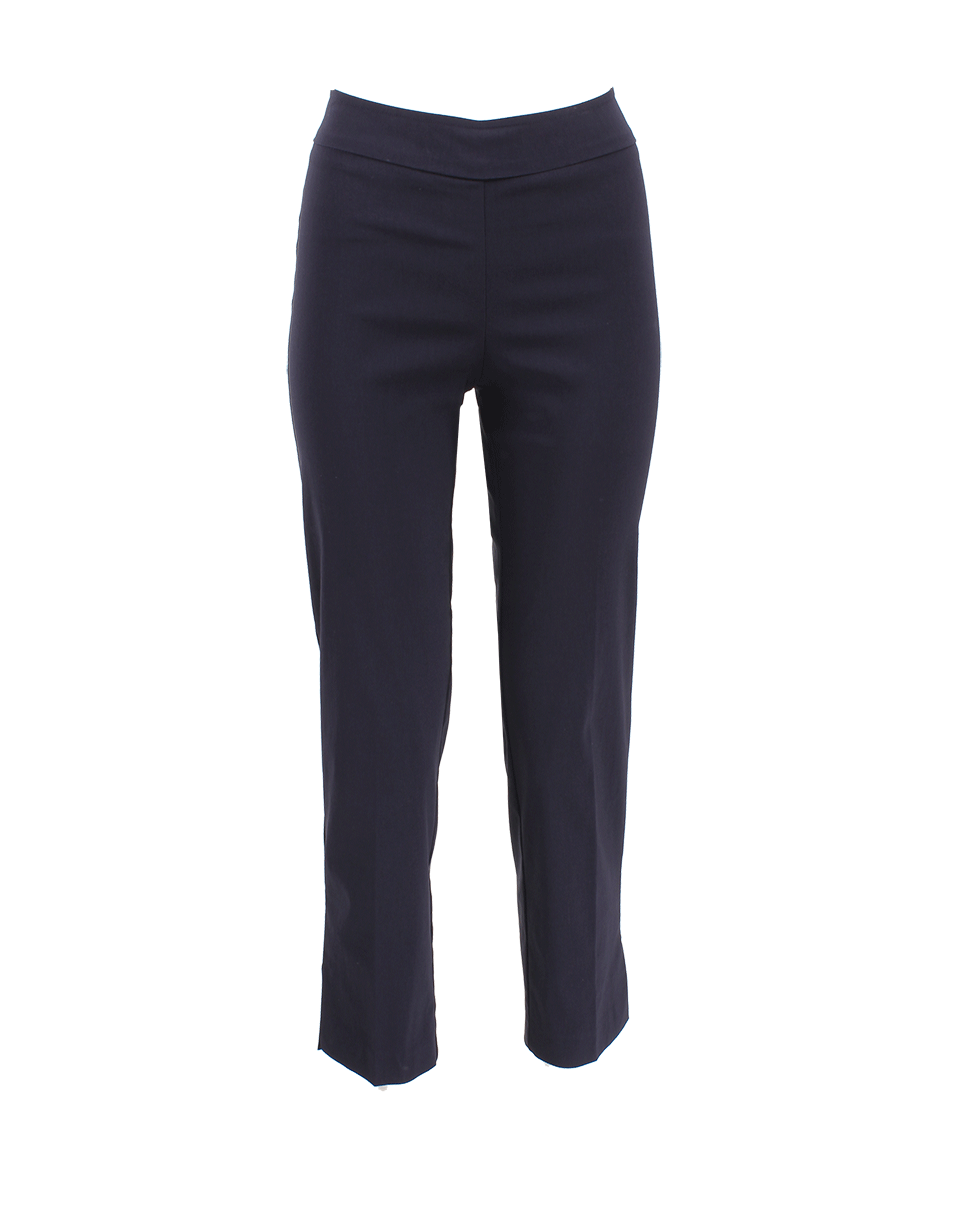 AVENUE MONTAIGNE-Venezia Pull-On Ankle Slit Pant-