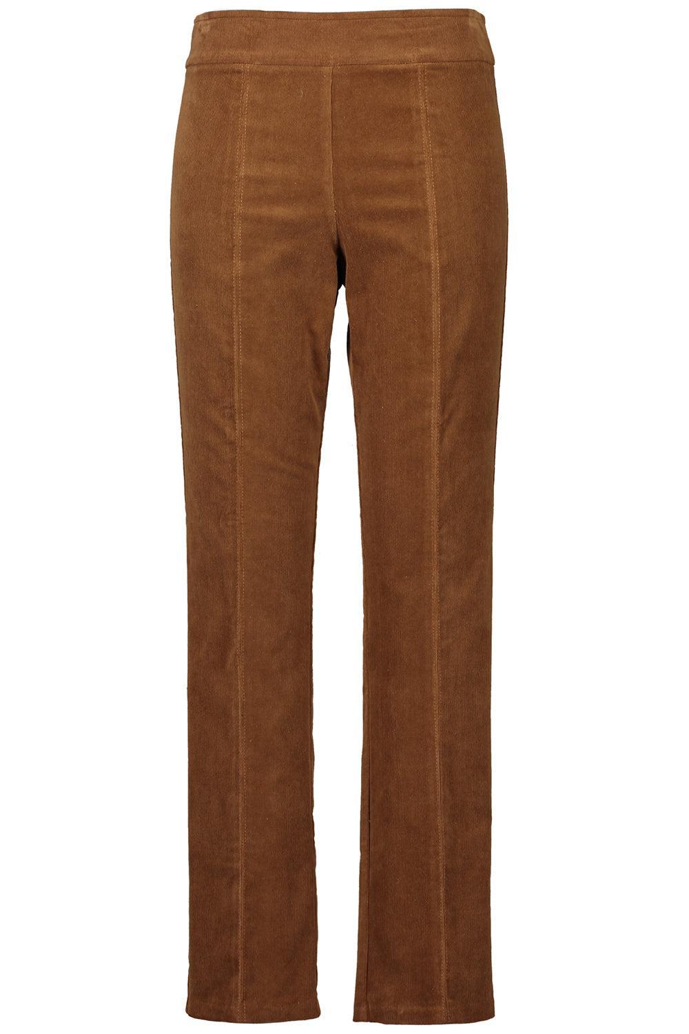 Jet Set Flare Pant - Cognac-COGNAC-2-CLOTHINGPANTSLIM FIT-AVENUE MONTAIGNE