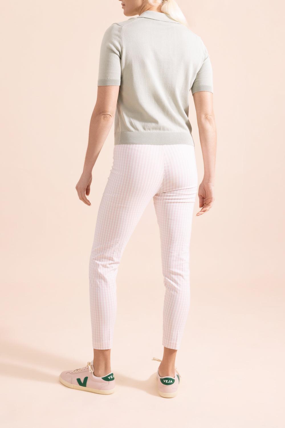 Colette Legging - Powder-PINK-0-CLOTHINGPANTSLIM FIT-AVENUE MONTAIGNE