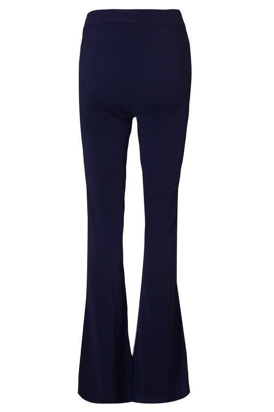 AVENUE MONTAIGNE-Bellini Flare Pant - Navy-