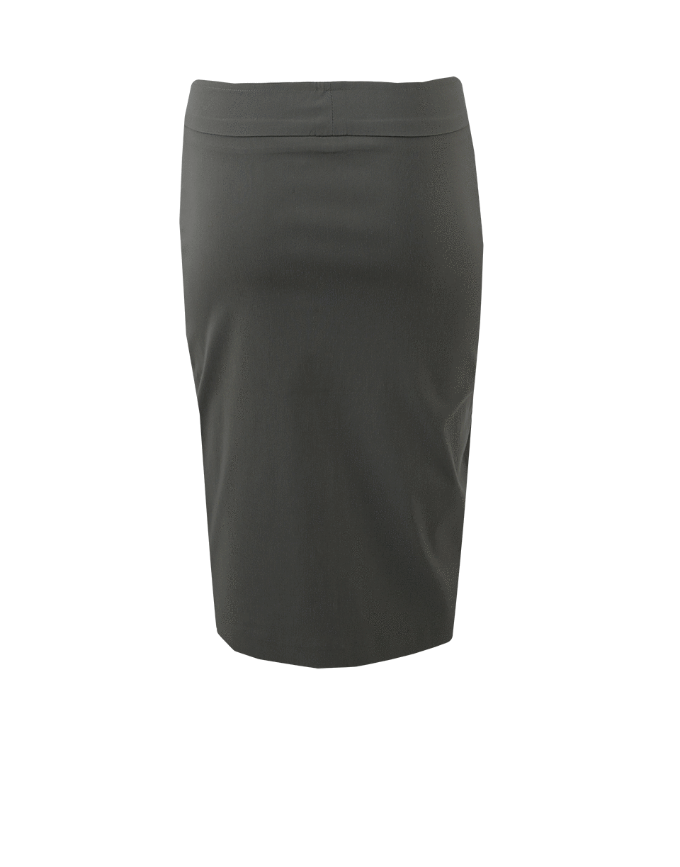 AVENUE MONTAIGNE-Pull-On Stretch Pencil Skirt-