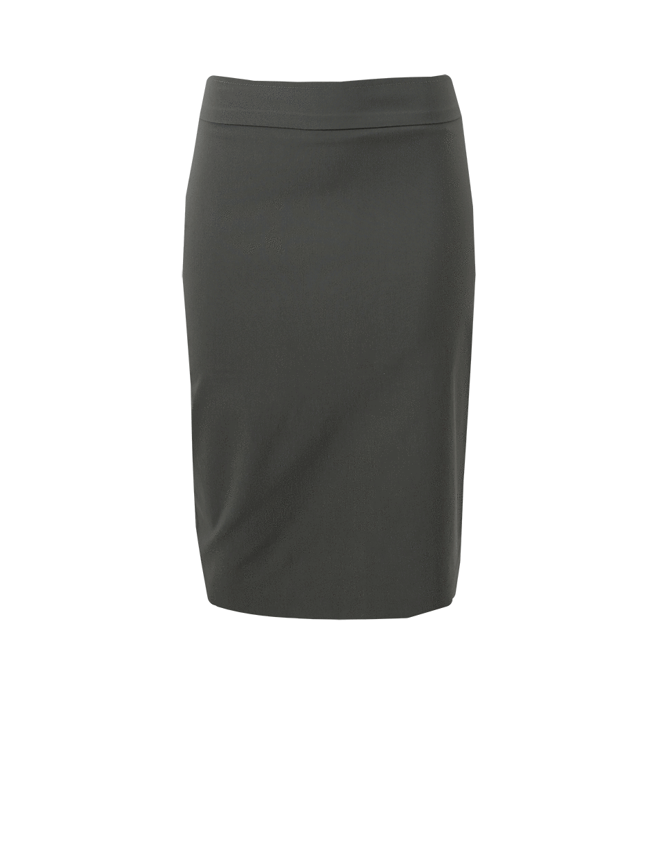 AVENUE MONTAIGNE-Pull-On Stretch Pencil Skirt-