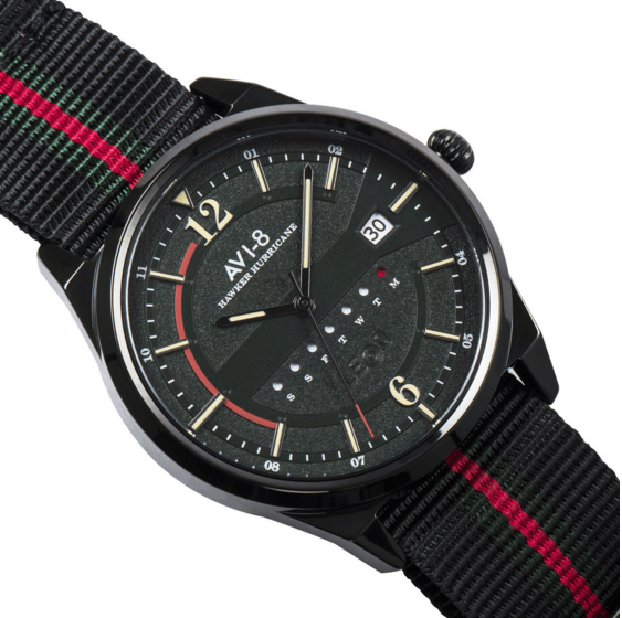 AVI-8-Hawker Hurricane Watch-RED/BLK